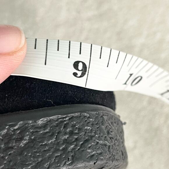 Pajar Canada Suede Shearling Lined Black Boots Size 6.5 - Picture 10 of 10